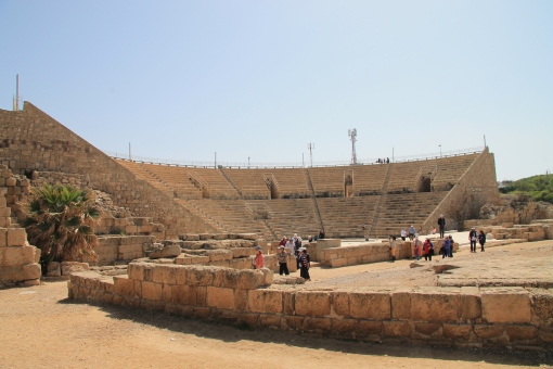 Day 4, The Theater at Caesarea Maritima