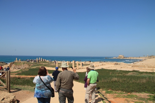 Day 4, The Palace of Herod the great at Caesarea